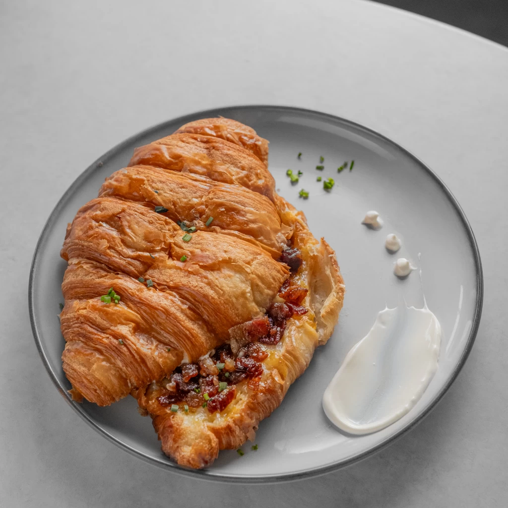 Bacon Cheese Croissant